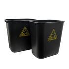 PP πλαστικό μαύρο αντιστατικό ESD SMT ηλεκτροστατικό καθαρό δωμάτιο κουτί εργαλείων ESD κάδο αποβλήτων