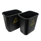PP πλαστικό μαύρο αντιστατικό ESD SMT ηλεκτροστατικό καθαρό δωμάτιο κουτί εργαλείων ESD κάδο αποβλήτων