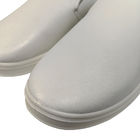 Λευκό καθαρό δωμάτιο Αντιστατικά εργασιακά παπούτσια με διερχόμενη εσωτερική σόλα PU