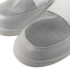 Εργαστήριο Λευκό πλέγμα PU Εσωτερική σόλα Ασφάλεια Εργασιακά Αντιστατικά παπούτσια ESD