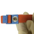 Διευθετήσιμη 4MM καρπών του ISO/SGS ελαστική αντιστατική θραύση ζωνών ESD Wristband