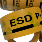 Προστατευμένη από το ESD ταινία προειδοποίησης PVC περιοχής κίτρινη αντιστατική βιομηχανική