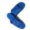 ESD παντοφλών διαγώνιο τύπων ESD ασφάλειας μπλε χρώματος παπουτσιών SPU υλικό για το αποστειρωμένο δωμάτιο