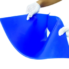 Μπλε επαναχρησιμοποιήσιμο Washable κολλώδες χαλί πυριτίου ESD για τα καθαρά δωμάτια 3mm 5mm