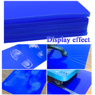 Μπλε επαναχρησιμοποιήσιμο Washable κολλώδες χαλί πυριτίου ESD για τα καθαρά δωμάτια 3mm 5mm