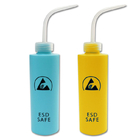 Κίτρινη HDPE πλαστική ESD τυπωμένων υλών αντιστατική ασφαλής βιομηχανική χρήση μπουκαλιών διανομής