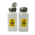 Αντιστατικό ESD άσπρο μπουκαλιών 200ml χημικό πλαστικό διανομέων οινοπνεύματος διαλυτικό
