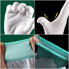 Γάντια εργασίας βιομηχανικής ασφάλειας χωρίς σκόνη 100% πολυεστέρας