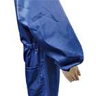αδιάβροχη σκούρο μπλε αντιστατική ESD 5mm Washable φόρμα λωρίδων χωρίς κουκούλα