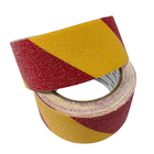 Κόκκινα κίτρινα διπλά χρώματα 50MMx5M αντιολισθητική παγωμένη ταινία ολίσθηση ασφάλειας σκαλοπατιών PVC μη