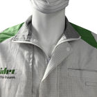 Απαλλαγμένοι από λιντά φερμουάρ Πολυεστέρα Βαμβάκι TC υφάσματα Εργασιακά ρούχα ESD Αντιστατικό μπουφάν Παλτό Για Εργαστήριο