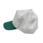 Καθαρό δωμάτιο ESD 5mm Stripe Polyester Hat Απεργατικό χωρίς σκόνη Αντιστατικό καπέλο μπέιζμπολ