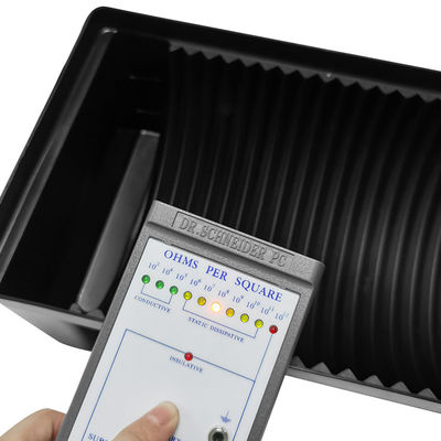 Καθαρό δωμάτιο Εργαστηρίου SMT PCB Arc Ring ESD πλαστικά δίσκια Box 26 Slot Storage Rack Insert Plate Αντιστατικό δίσκο