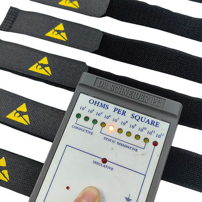 ESD Αντιστατικό ιμάντα IC Strap Νάιλον Αντιστατικό αντίστροφο λουκέτο ιμάντα Ηλεκτρονικό προϊόν σε πακέτο