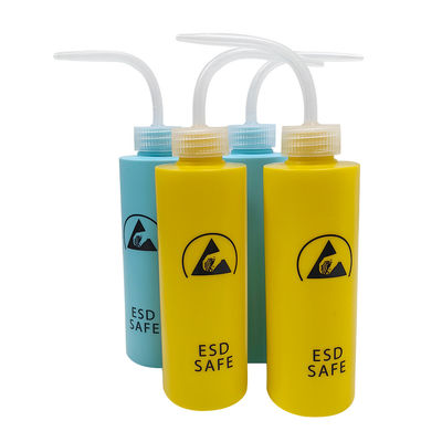 500 ml Αντιστατικό ασφαλές χώρο ESD Αντιστατικό μπουκάλι πλύσης Αντιστατικό μπουκάλι αλκοόλ Αντιστατικό διαλύτη αλκοόλ HDPE
