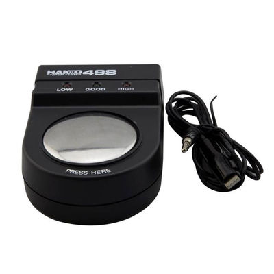 110*72*40mm Μαύρο 498 Μετρητής Ασφάλειας ESD Δοκιμαστής Ραχών για Περιοχές EPA