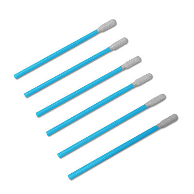 PS743 Καθαριστικό κενό Καθαρό δωμάτιο Swabs Stick PP Handle Polyester Tip Βιομηχανικό καθαρό δωμάτιο Swabs