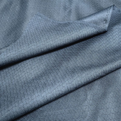 6mm Diamond Navy Blue πλεγμένο αντιστατικό ύφασμα για παλτό ESD και μπλούζα πόλο