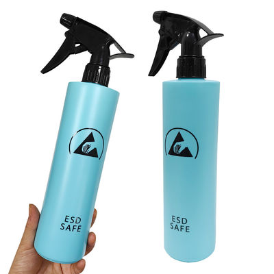 500 ml Αντιστατική μπλε πλαστική φιάλη ψεκασμού Πλύσιμο ESD φιάλη βρύσης