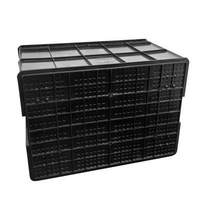 800*400*230mm Πυροδοτικό κουτί μετατροπής πλαστικού ESD Ηλεκτρονικά εξαρτήματα Κουτί Μαύρο αντιστατικό κουτί