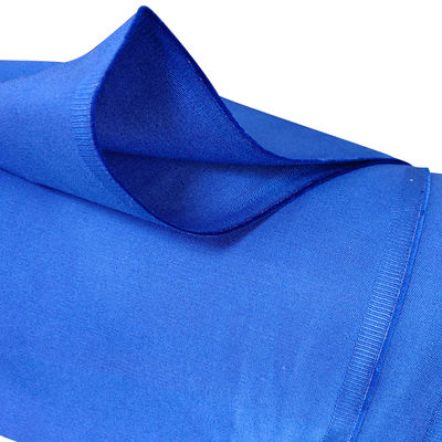 Μπλε ESD Αντιστατικό βαμβάκι Poly Blend Flame Retardant Workwear υφάσματα για αντιστατικό χώρο