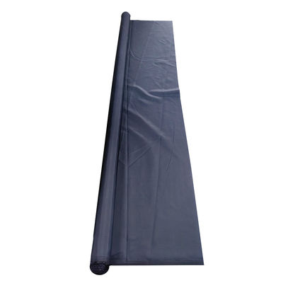 Μπλε 5mm Grid 98% Polyester ESD Αντιστατικό υδατοασφαλές ύφασμα για ρούχα καθαρού χώρου