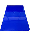 Μπλε μίας χρήσης κολλώδη χαλιά PE 30 στρώματα Peelable για την είσοδο πορτών αποστειρωμένων δωματίων