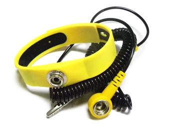 Αντιστατικό σκοινί Dia σπειρών Wristband πυριτίου. μήκος 2.4m 2.5mm πορφυρός ρόδινος μπλε κίτρινος