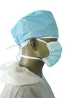 Δεσμός γιατρών στο μίας χρήσης βάρος 25GSM μεγέθους 64X15 εκατ. καλυμμάτων Bouffant χειρουργικό