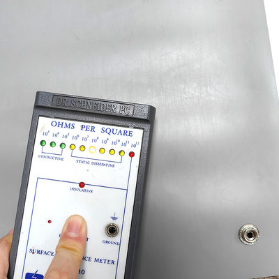 ESD Γκρι PVC Πίνακας Ματ Αντιστατικός Ματ με κουμπί για την Αντιστατική Περιοχή