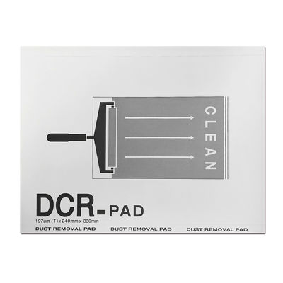 240*330mm Απομάκρυνση σκόνης Κολλώδης Pad Ασφάλεια Peelable DCR Pad