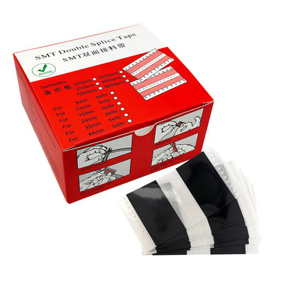 12mm Μαύρη Αυτοκόλλητη Ταινία Μεταφοράς SMT Splice Esd Safe