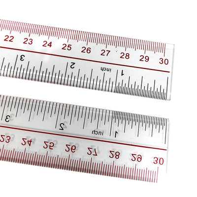 30cm Πλαστικό Διαφανές ESD Linear Αντιστατικό ευθεία Linear