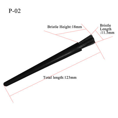 ESD Αντιστατικό Βουρτσάκι Μικρό από Ίνες Άνθρακα για Βιομηχανικό Καθαρισμό Αντιστατικό Βουρτσάκι