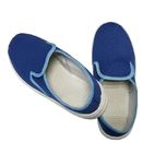 Σκούρο μπλε αντιστατικά παπούτσια μη τρυπών παπουτσιών ασφάλειας υφάσματος ESD για την περιοχή EPA