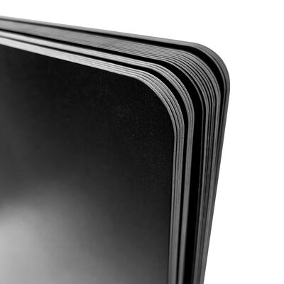 ESD Μαύρο Παγωμένο Πλαστικό Φύλλο PP Αντιστατικό Διαχωριστικό PP