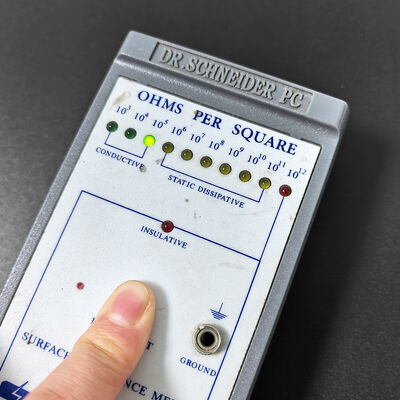 Αντιστατικό φλεγόστευτο παγωμένο μαύρο πλαστικό φύλλο PP