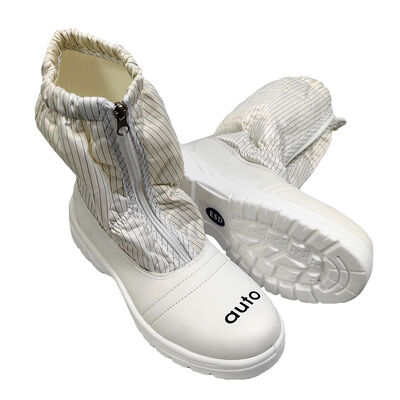 Λευκές ESD Αντιστατικές Σύνθετες Μπότες Σπογγώδους Σωλήνα