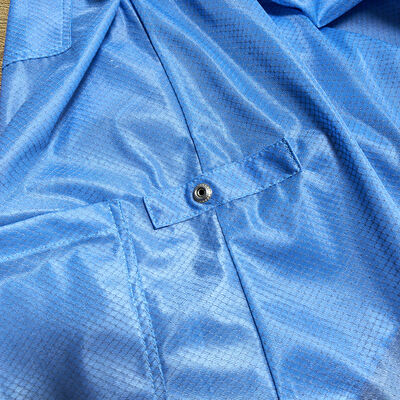 Αντιστατικό Μπουφάν Καθαρού Χώρου ESD με Ύφασμα Diamond Grid