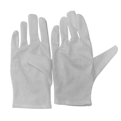 Ιδιαίτερα Stretchable άνετα ασφαλή γάντια βαμβακιού ESD 100%