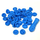 Μπλε μίας χρήσης κούνιες το αντιστατικό S Μ Λ XL δάχτυλων νιτριλίων αποστειρωμένων δωματίων