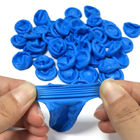 Μπλε μίας χρήσης κούνιες το αντιστατικό S Μ Λ XL δάχτυλων νιτριλίων αποστειρωμένων δωματίων