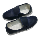 Μπλε αντιστατικό ύφασμα από πλέγμα PVC που αναπνέει ESD Παπούτσια ασφαλείας Επαναχρησιμοποιούμενα Πλένονται