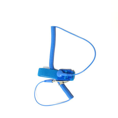 Ο διευθετήσιμος w/Alligator καρπών υφάσματος ESD συνδετήρας λουριών ενσωμάτωσε 1 αντιστάτη ωμ της Meg