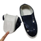 Αντιστατική προστασία PVC ESD Παπούτσια ασφαλείας τεσσάρων οπών Navy Blue