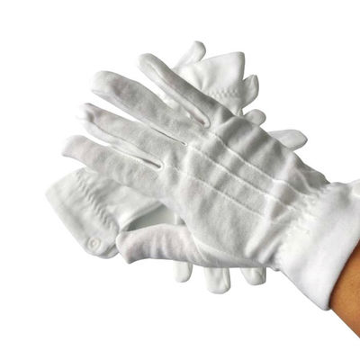 Άνευ ραφής πλέκοντας αντιστατικά γάντια βαμβακιού 10,5 ιντσών 100%