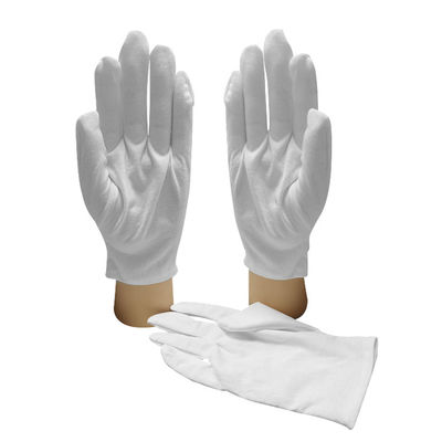 Ιδιαίτερα Stretchable άνετα ασφαλή γάντια βαμβακιού ESD 100%